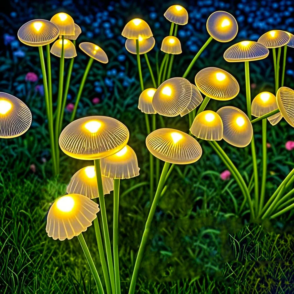 Outdoor Lighting Jellyfish - Dual Mode LED Solar Garden Lights