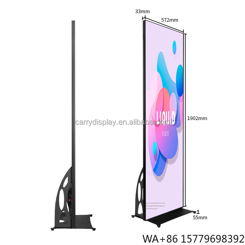 Color Changing Outdoor - Outdoor Movable LED Digital Poster with