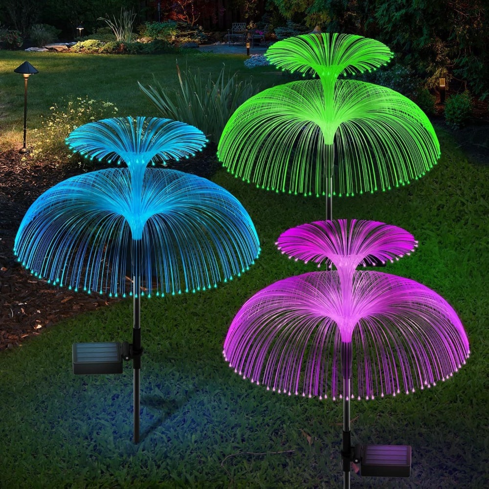 Outdoor Lighting Jellyfish - 1/2/3/5 Layer Solar Jellyfish Lamp Waterproof