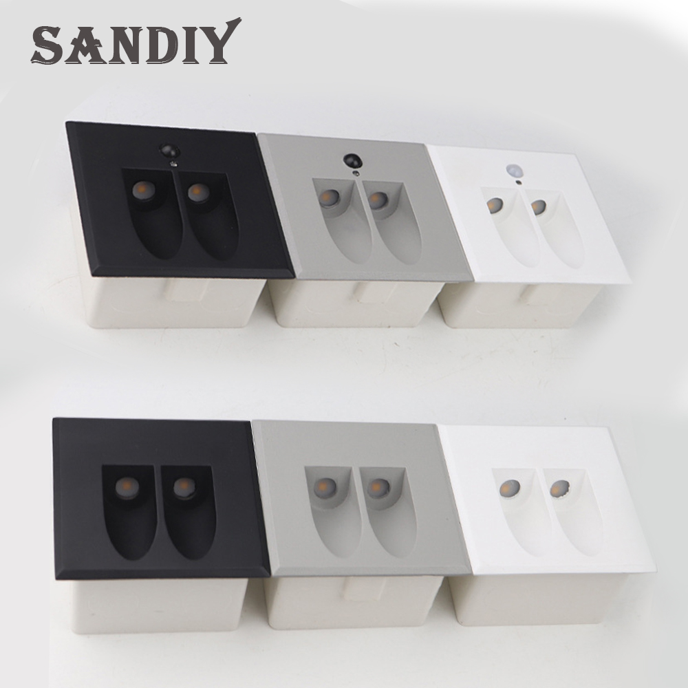 SANDIY Sensor Wall Lamp Waterp - Outdoor Lighting On Stairs recension och pris