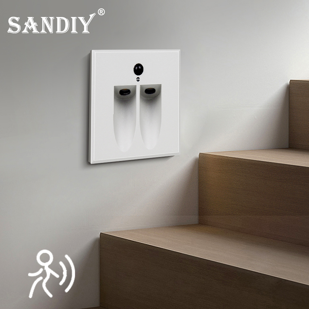 SANDIY Sensor Wall Lamp Waterp - Outdoor Lighting On Stairs recension och pris