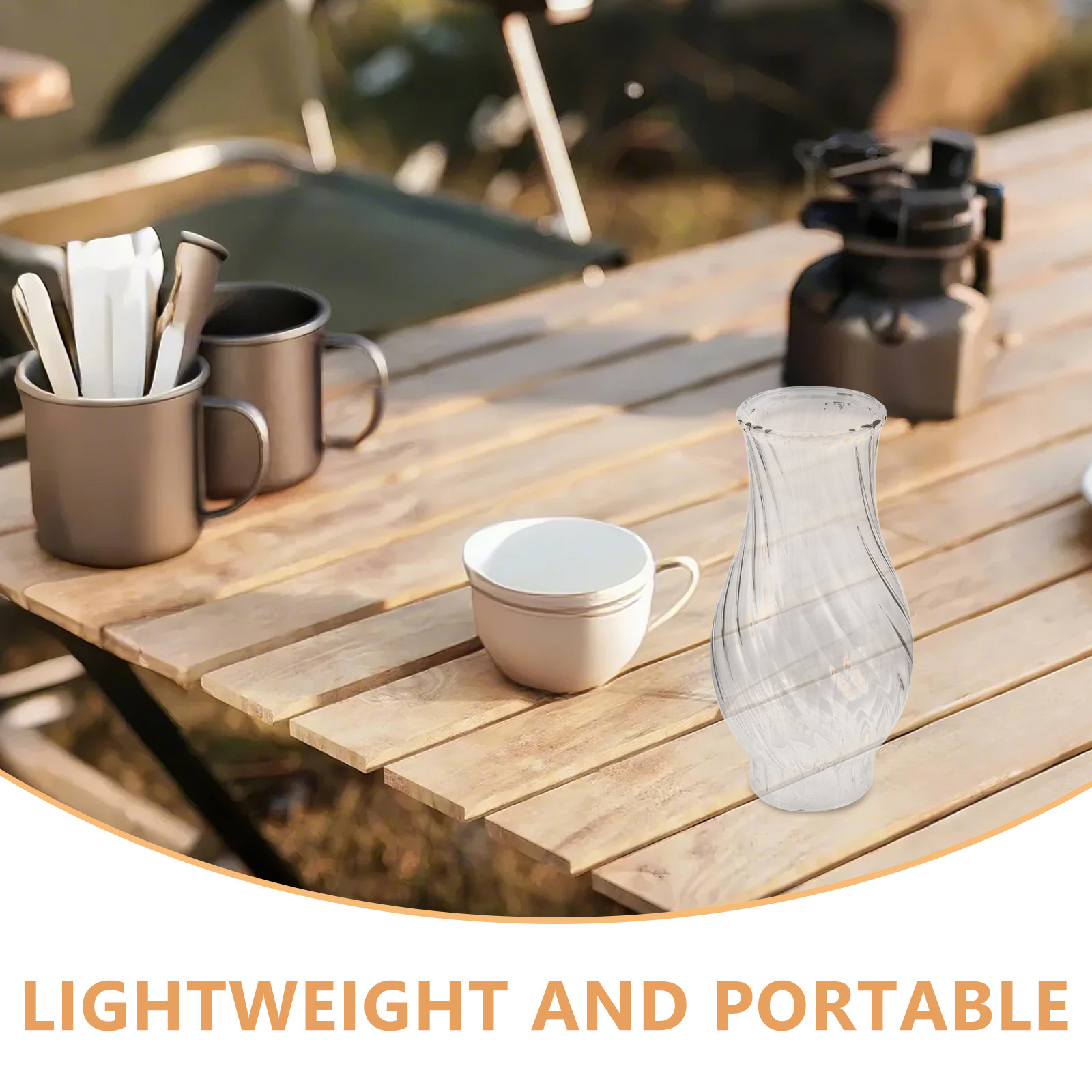 Camping Outdoor Lampshade Retr - Outdoor Lighting Glass Replacement recension och pris