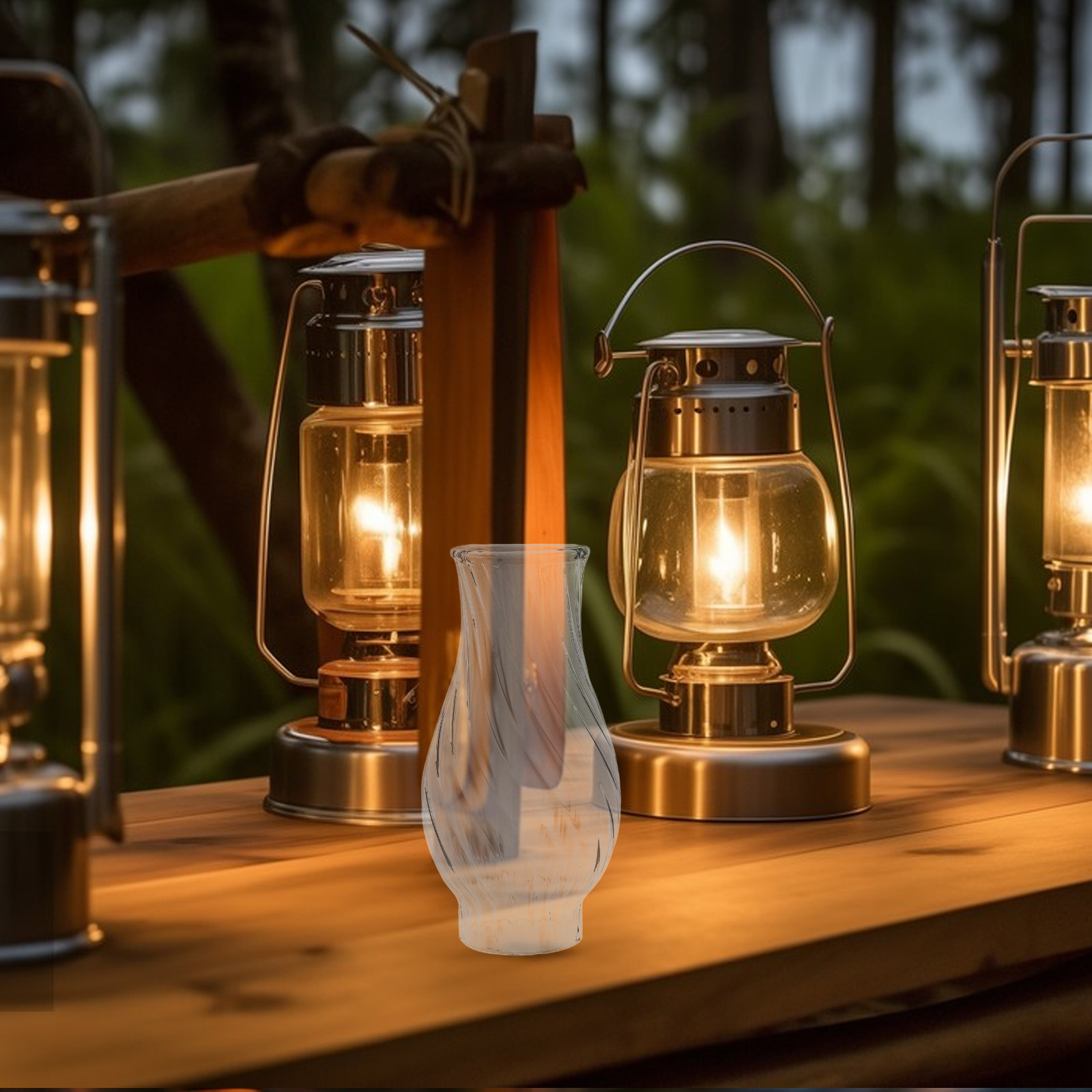 Camping Outdoor Lampshade Retr - Outdoor Lighting Glass Replacement recension och pris