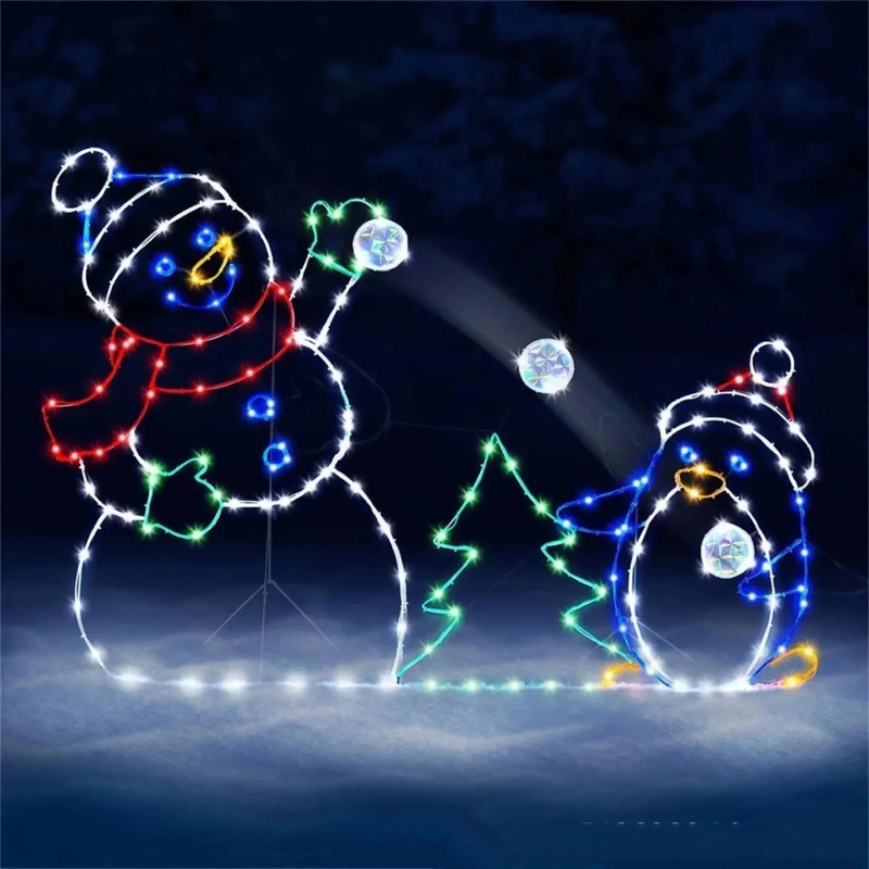 Snowball Light LED Glowing Sno - Outdoor Lighting Yard Ideas recension och pris