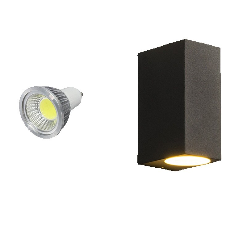 GU10 Bulb Replaceable Wall Lam - Outdoor Lighting Glass Replacement recension och pris