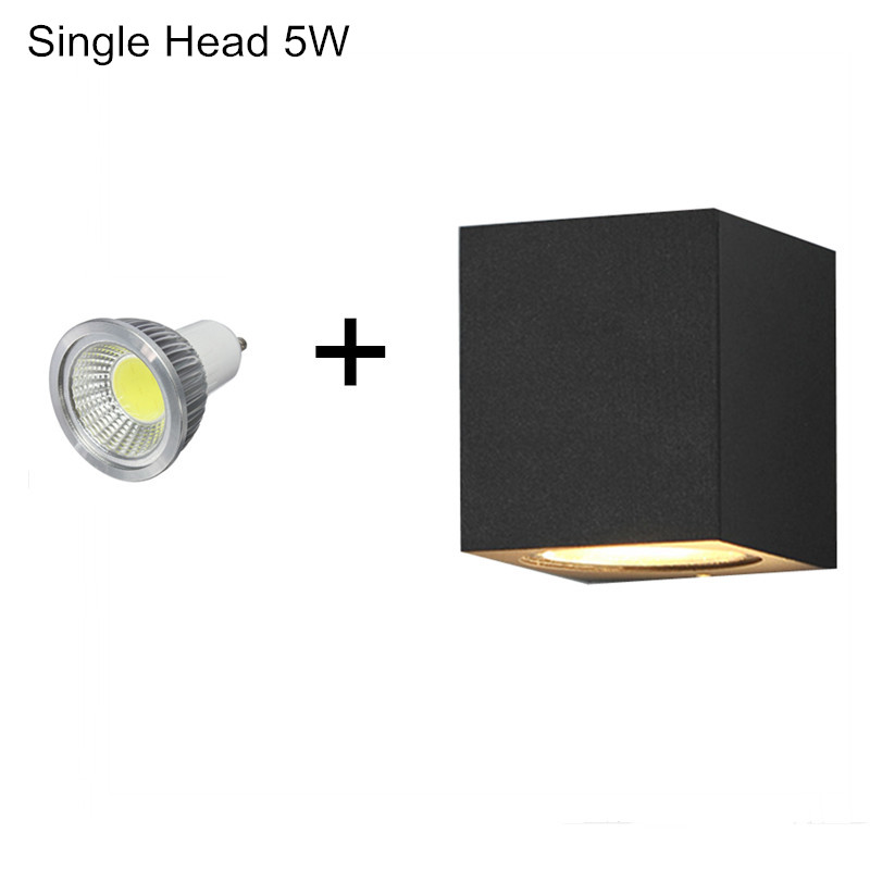 GU10 Bulb Replaceable Wall Lam - Outdoor Lighting Glass Replacement recension och pris