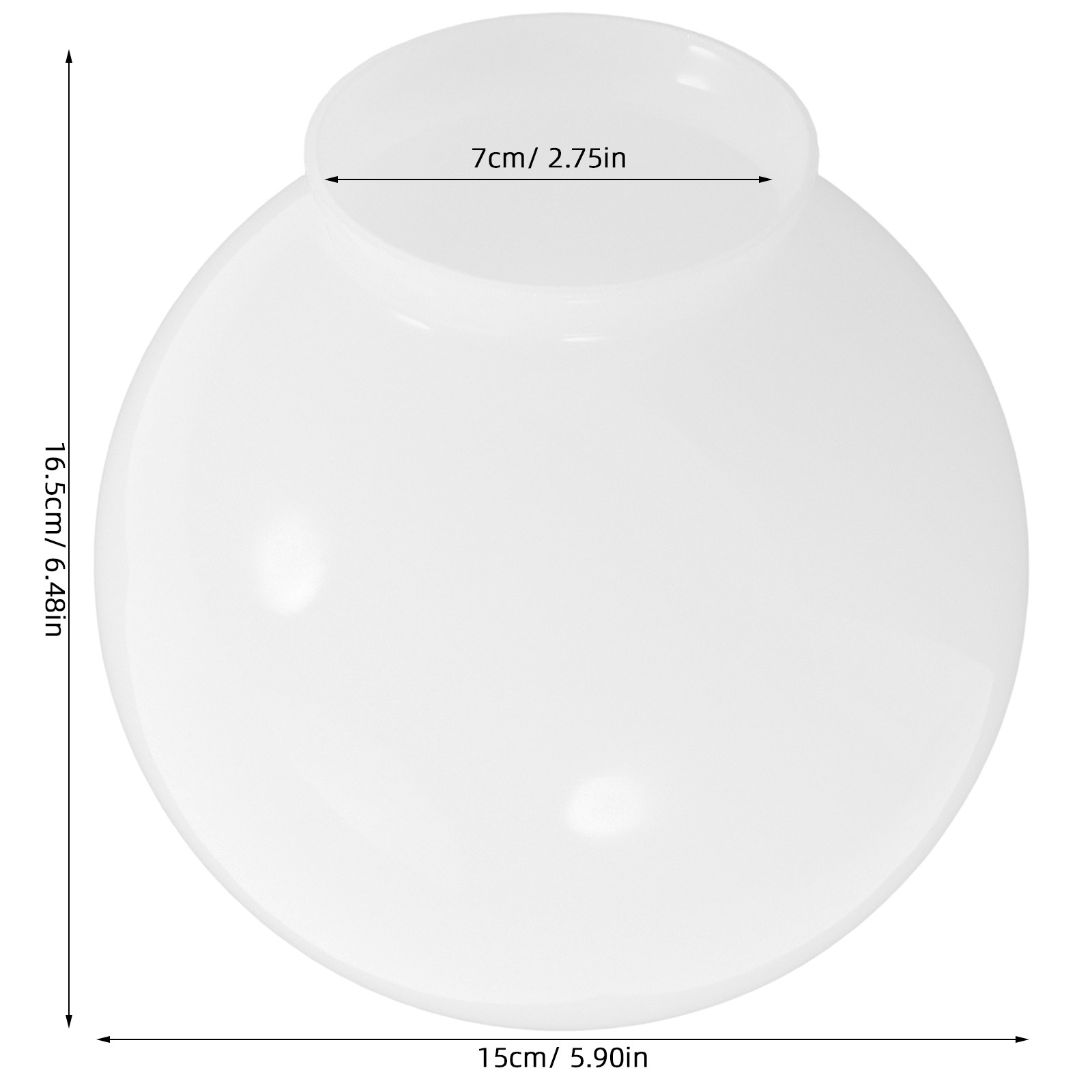 Glass Globe Lampshade Replacem - Outdoor Lighting Glass Replacement recension och pris