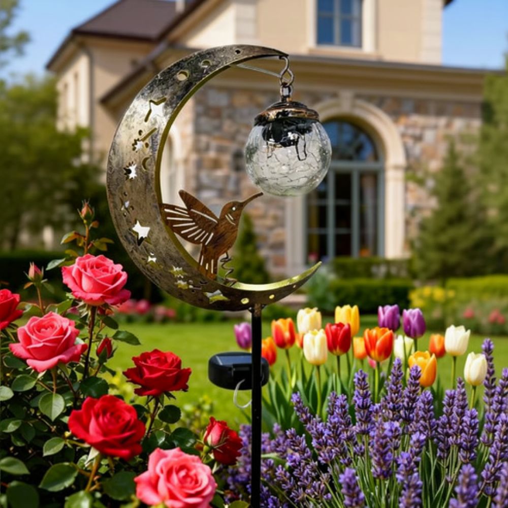 Decorative Solar Hummingbird M - Outdoor Lighting Yard Ideas recension och pris