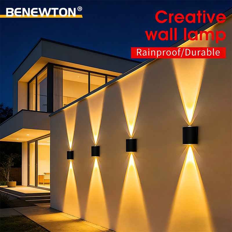 LED Wall Light IP65 Waterproof - Outdoor Lighting On Stairs recension och pris