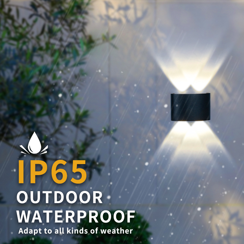LED Wall Light IP65 Waterproof - Outdoor Lighting On Stairs recension och pris