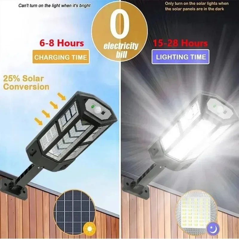 Newest Solar Lamp Powerful Out - Outdoor Lighting For Garden recension och pris