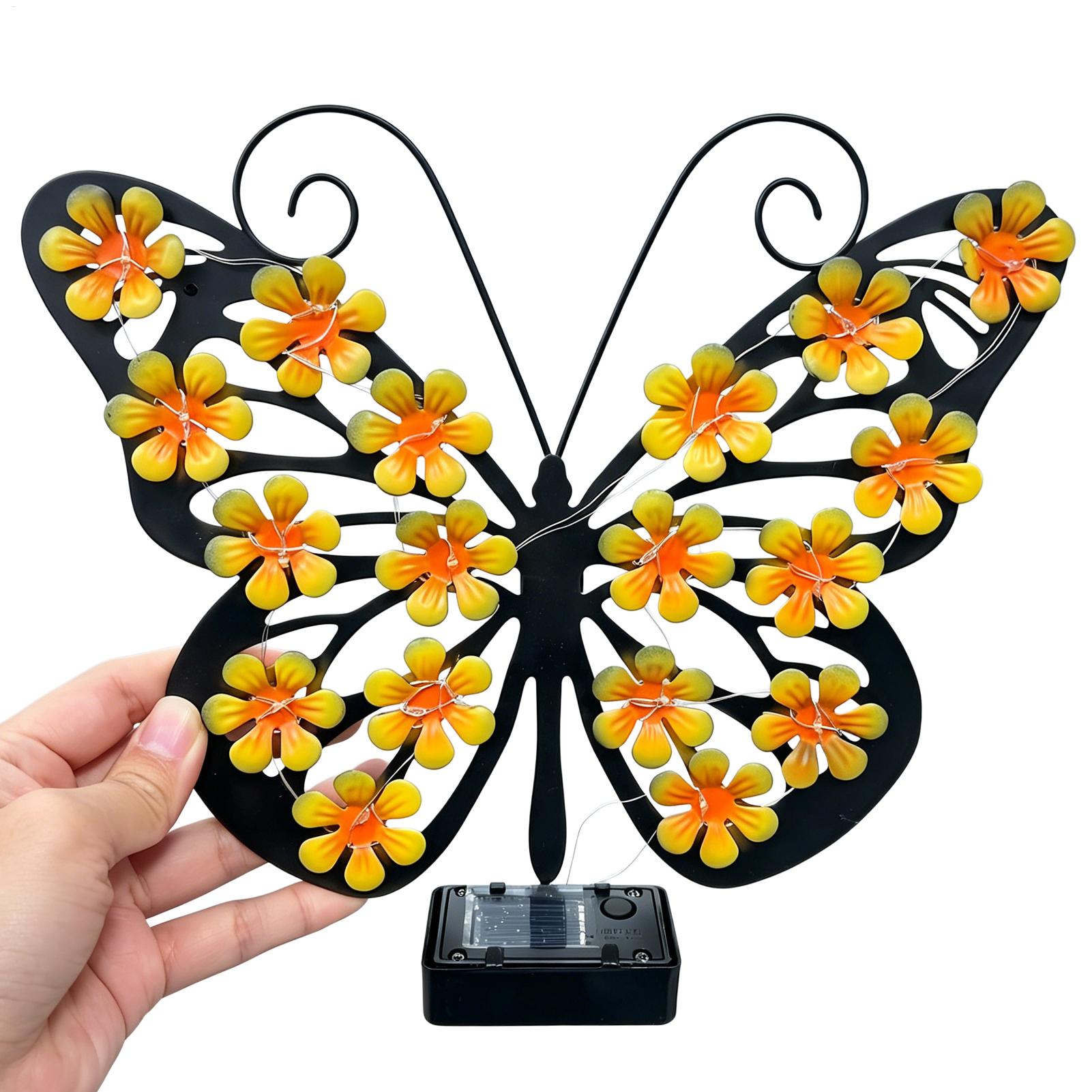 Solar Garden Lights Metal Art  - Xl Outdoor Lighting recension och pris