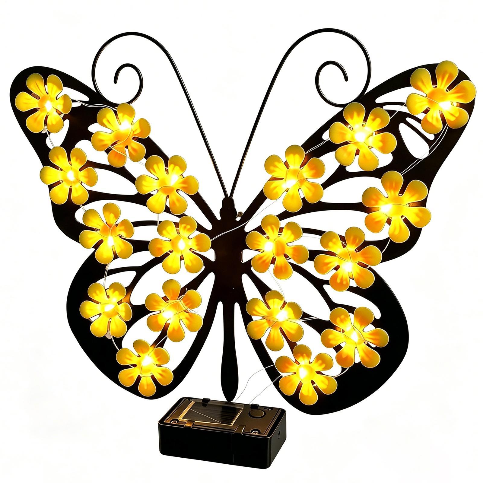 Solar Garden Lights Metal Art  - Xl Outdoor Lighting recension och pris