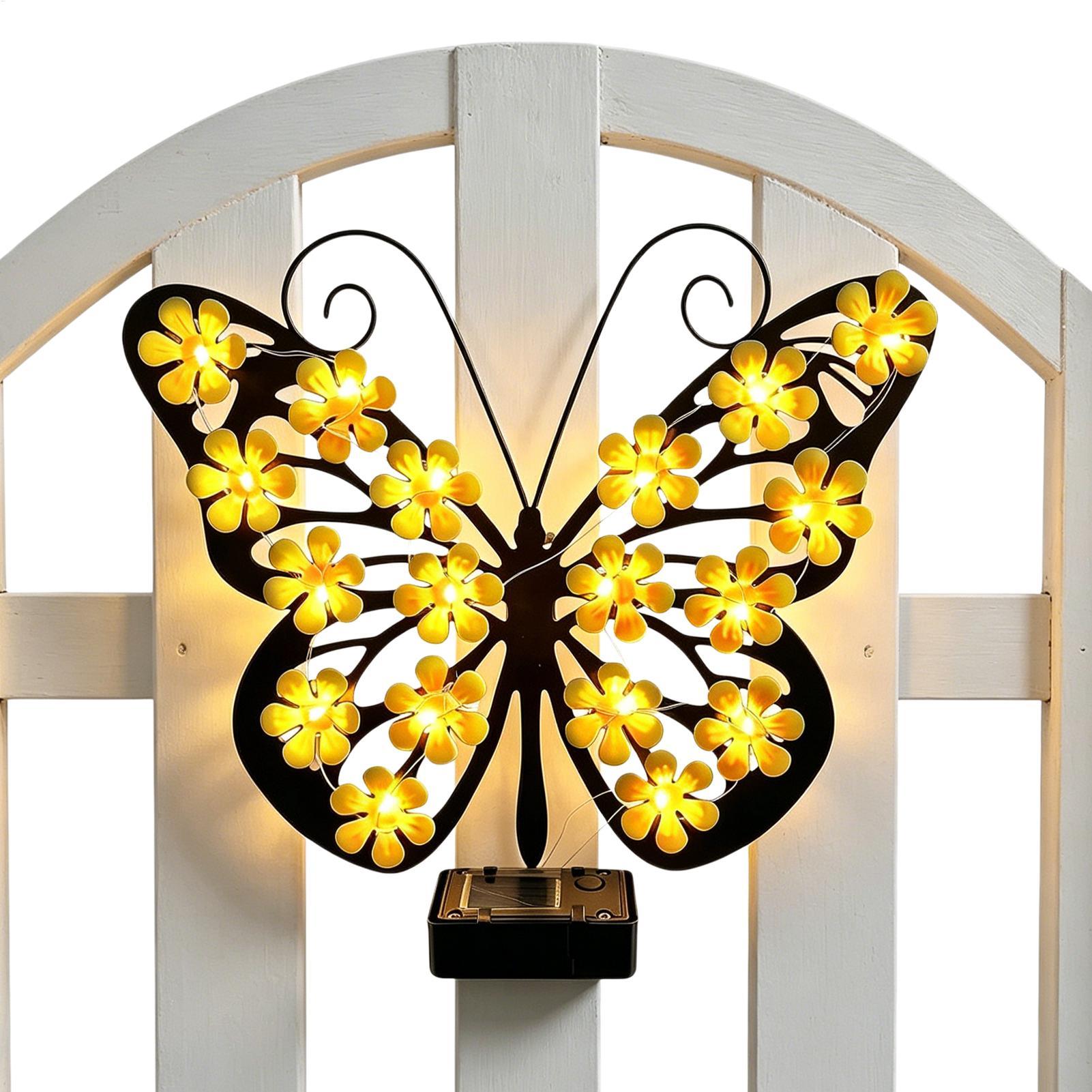 Solar Garden Lights Metal Art  - Xl Outdoor Lighting recension och pris