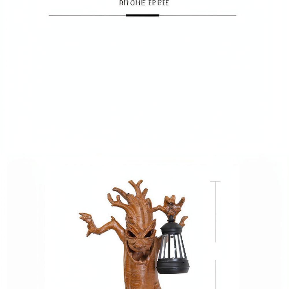 Solar Resin Tree Spirit Figuri - Outdoor Lighting Yard Ideas recension och pris