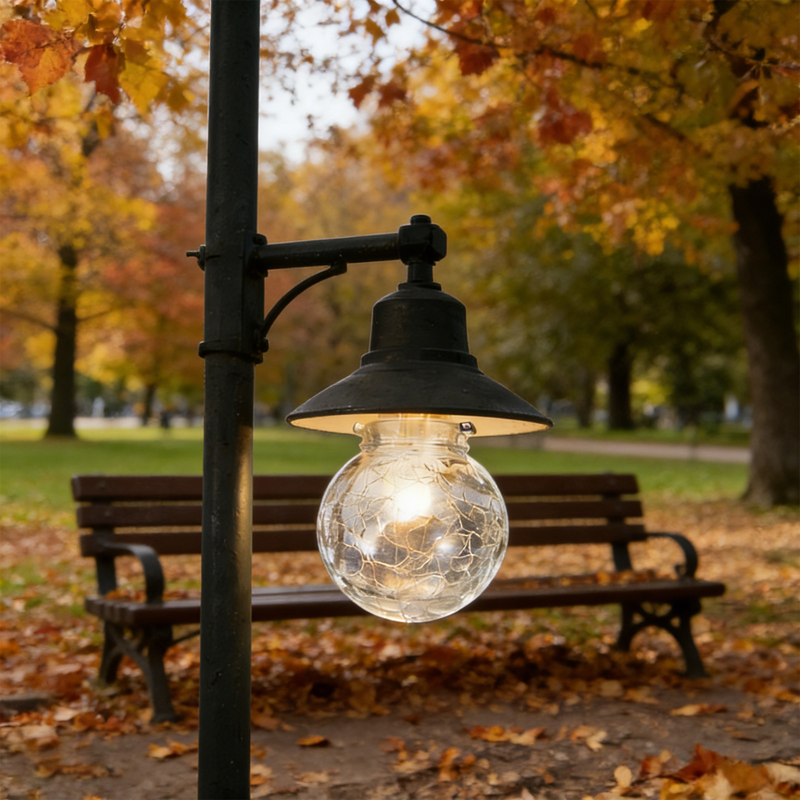 8Pcs Crackle Glass Globe Lamp  - Outdoor Lighting Glass Replacement recension och pris