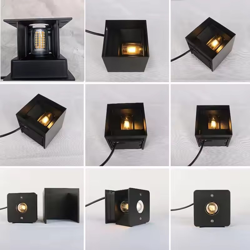 Modern LED Wall Lamp Waterproo - Outdoor Lighting Glass Replacement recension och pris