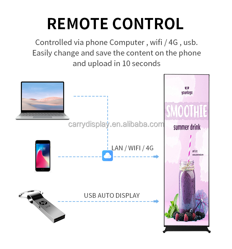Outdoor Movable LED Digital Po - Color Changing Outdoor recension och pris