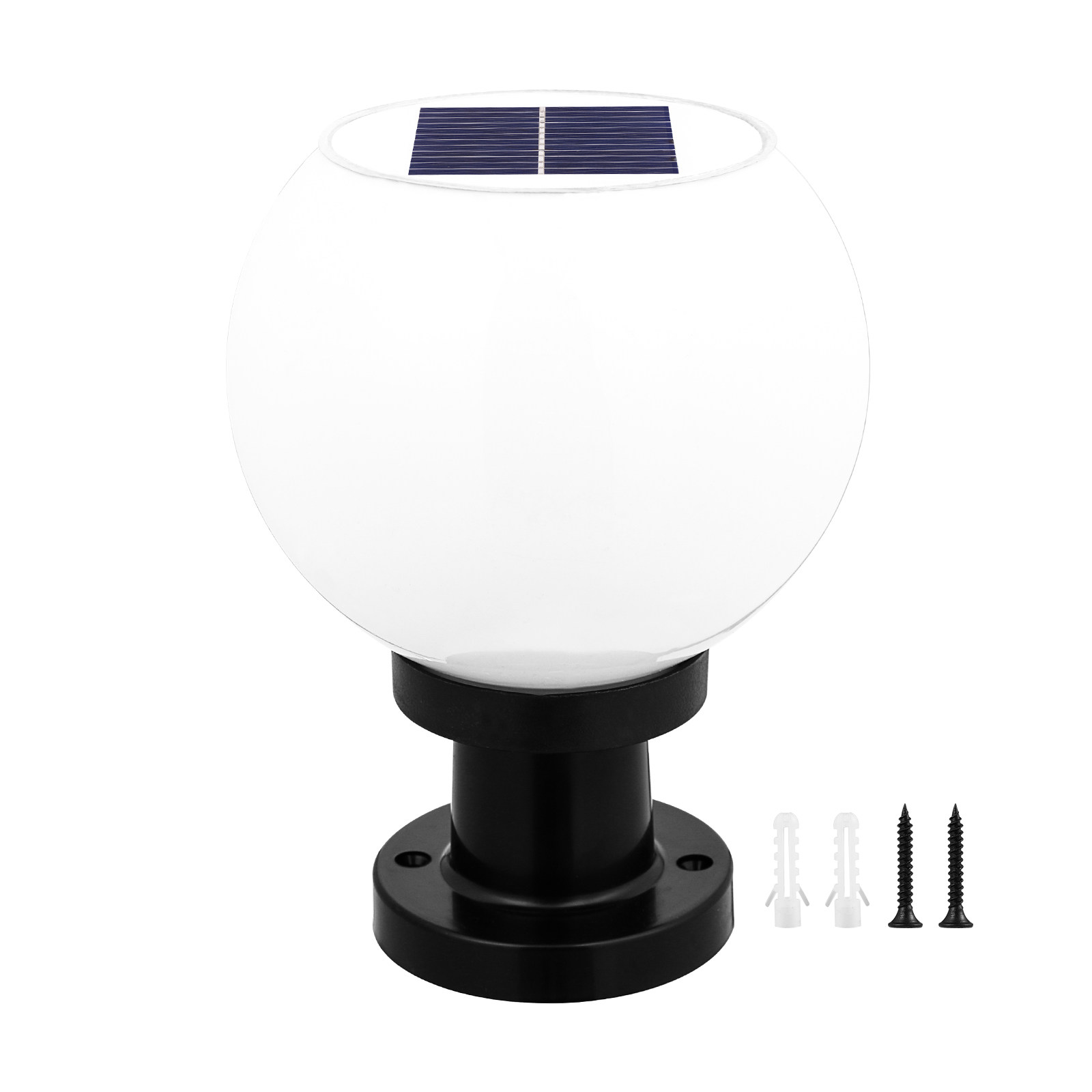 1 Solar Powered Round LED Wall - Wall Lighting Outdoor recension och pris