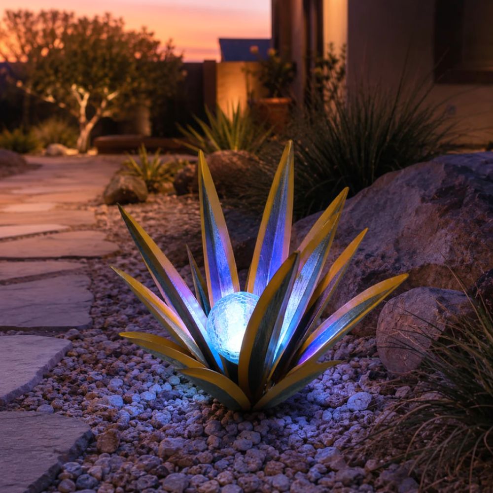 Artificial Agave Solar Light O - Outdoor Lighting Unique recension och pris