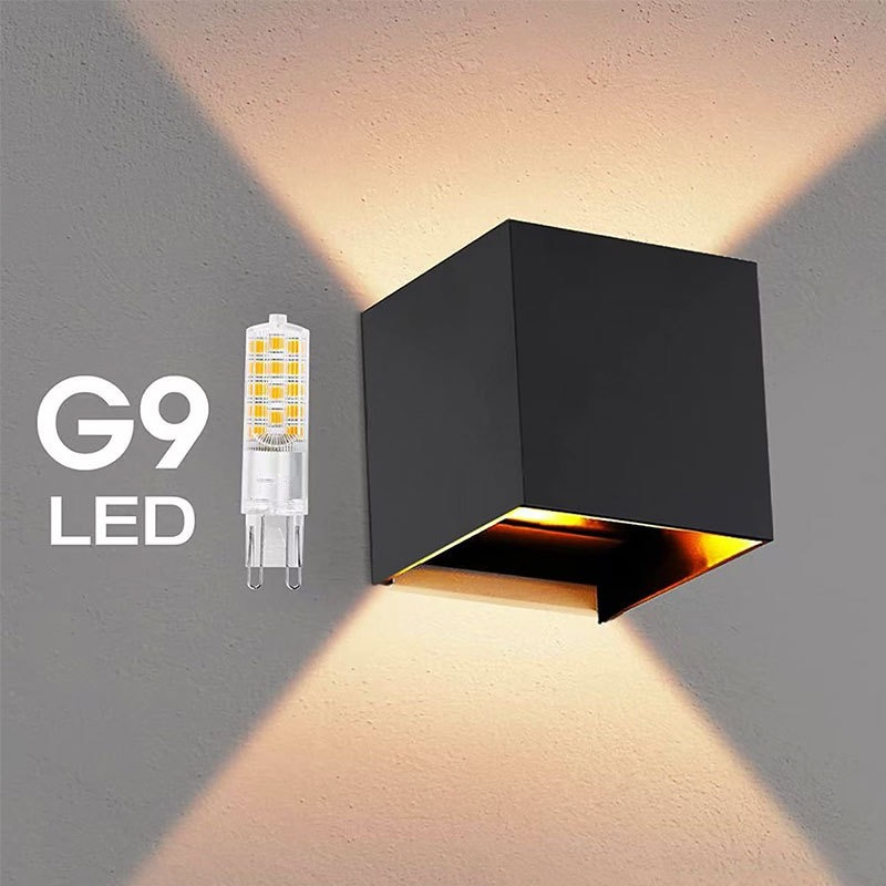 Modern LED Wall Lamp Waterproo - Outdoor Lighting Glass Replacement recension och pris
