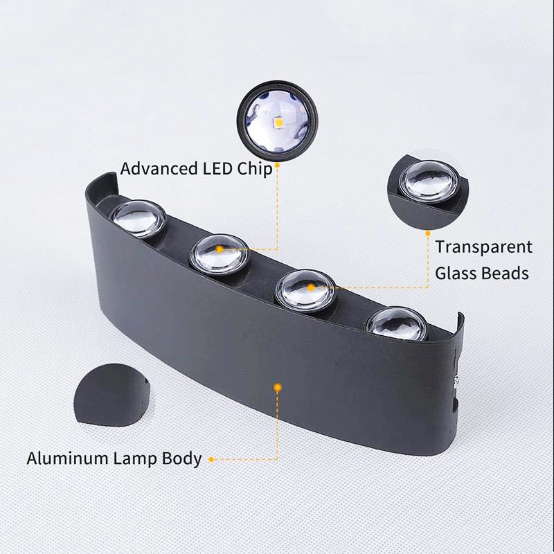 LED Wall Light Aluminum Outdoo - Xl Outdoor Lighting recension och pris