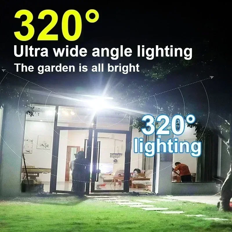 12000LM Powerful Solar Wall La - Xl Outdoor Lighting recension och pris