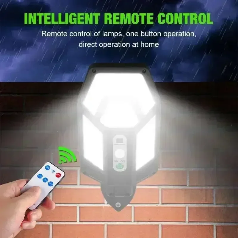 12000LM Powerful Solar Wall La - Xl Outdoor Lighting recension och pris