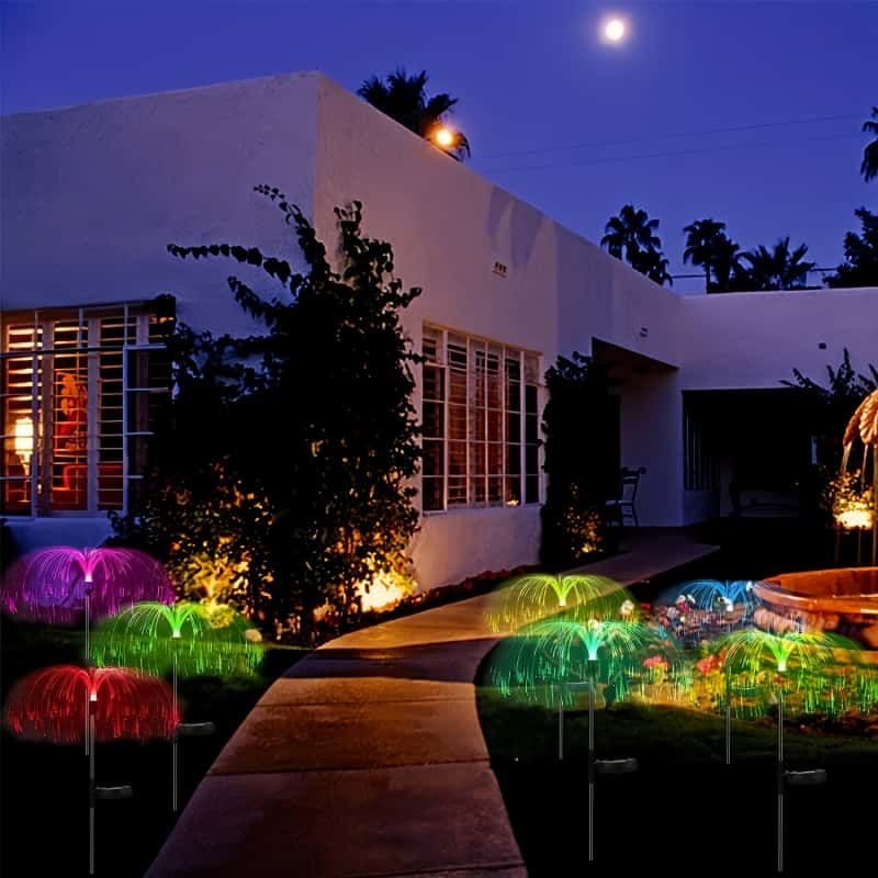 5 Pcs Solar Jellyfish LED Ligh - Color Changing Outdoor recension och pris