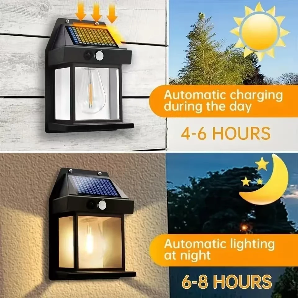 Outdoor Solar Tungsten Wall Li - Xl Outdoor Lighting recension och pris