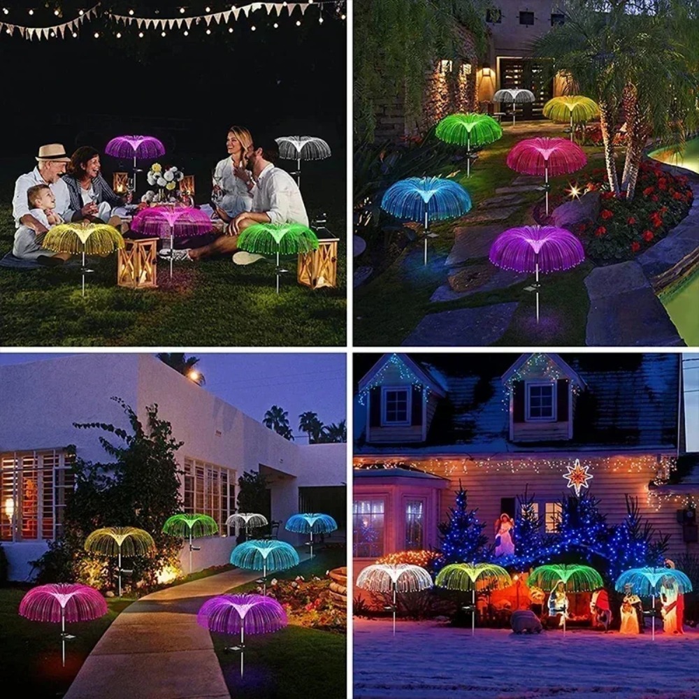 LED Solar Jellyfish Lights Col - Outdoor Lighting Jellyfish recension och pris