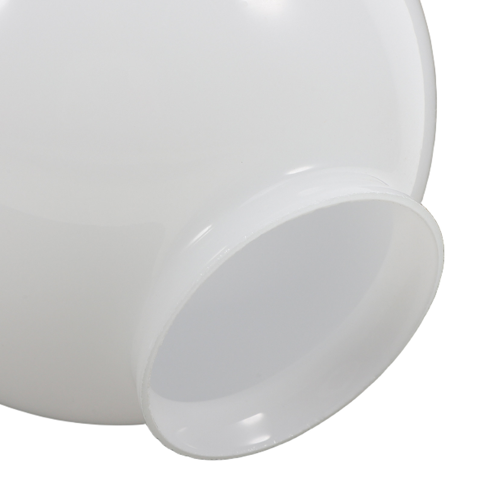 Round Opal White Glass Lamp Sh - Outdoor Lighting Glass Replacement recension och pris
