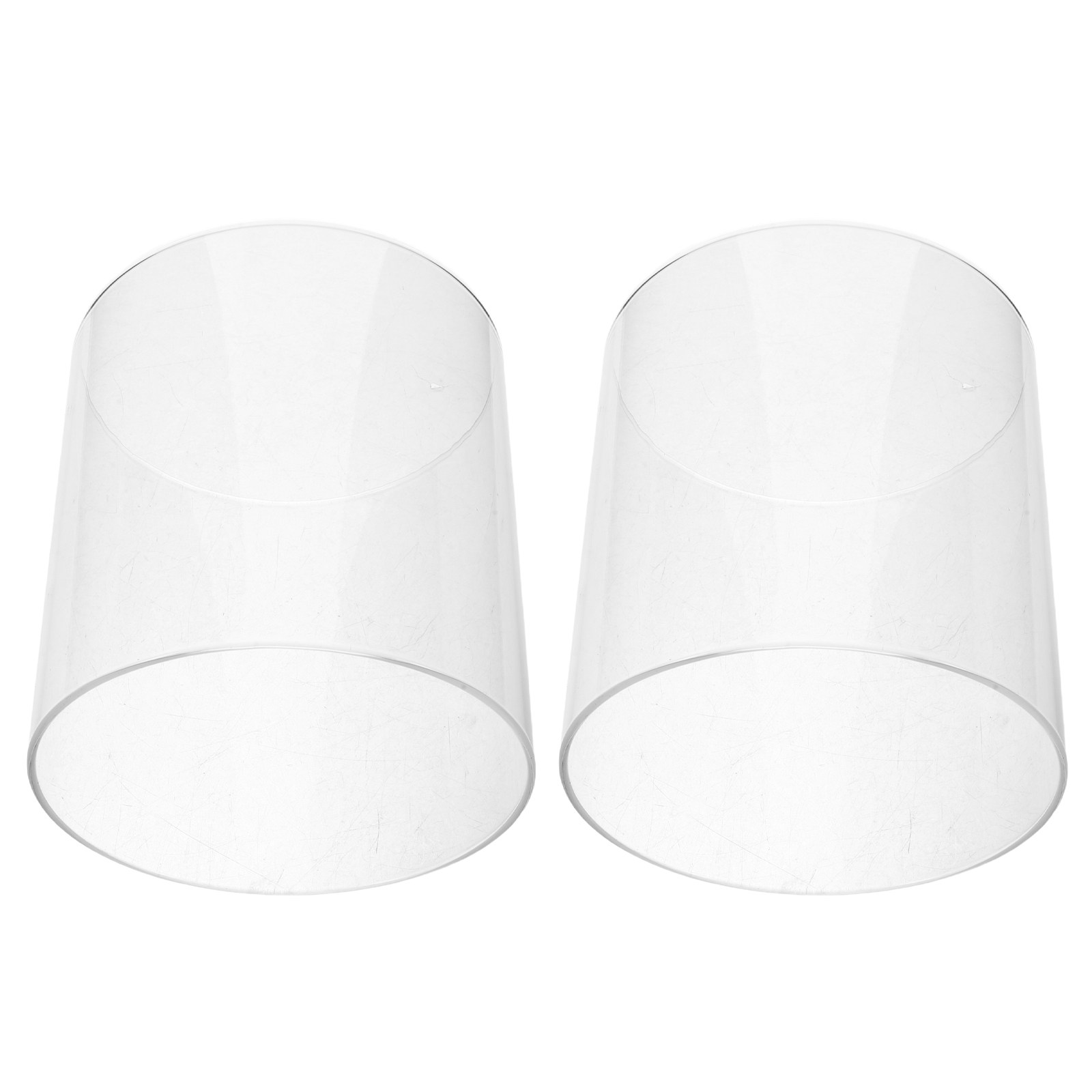 2Pcs Clear Glass Lantern Globe - Outdoor Lighting Glass Replacement recension och pris