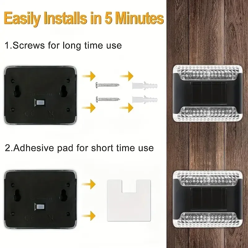 4pc Solar Wall Light: Outdoor  - Outdoor Lighting Jellyfish recension och pris