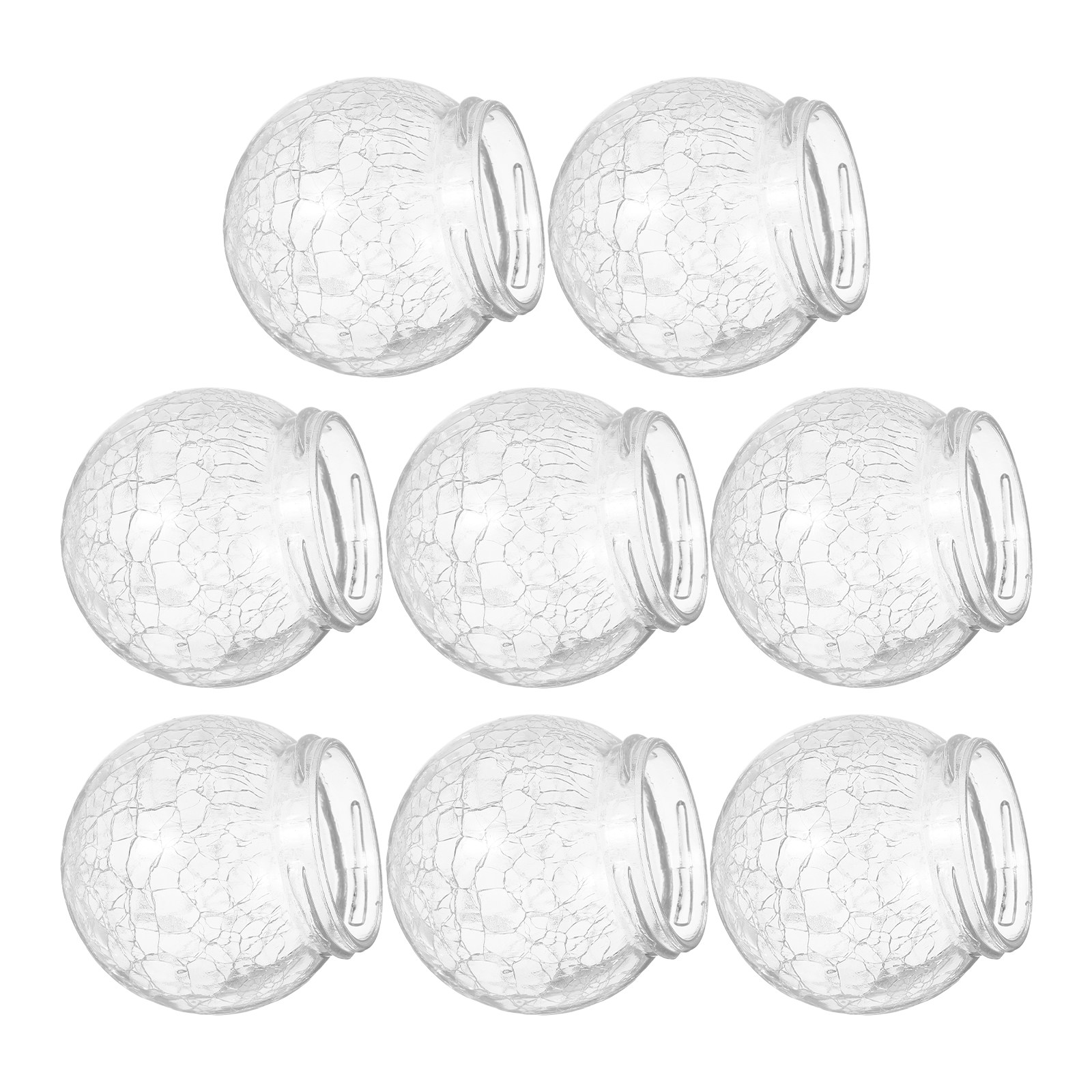 8Pcs Outdoor Glass Globe Lamp  - Outdoor Lighting Glass Replacement recension och pris