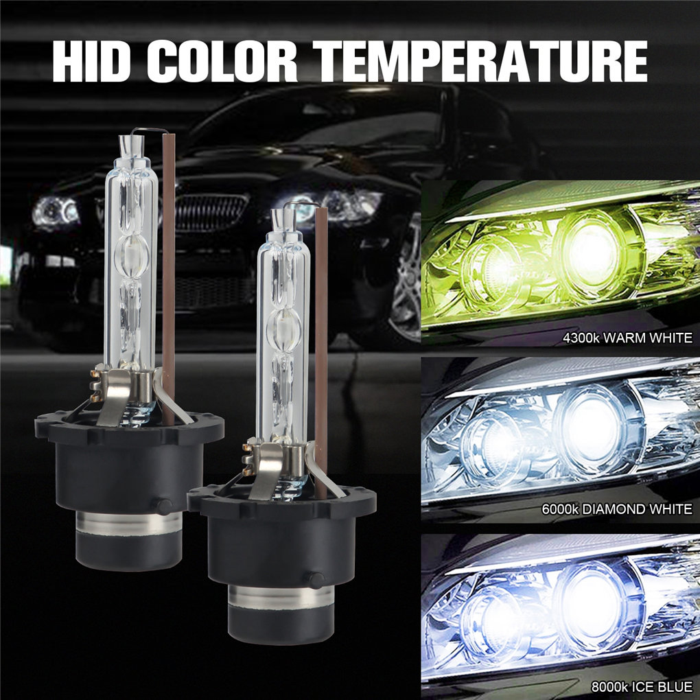 1Pair D2S D2R D2C 6000K 8000K  - Outdoor Lighting Glass Replacement recension och pris