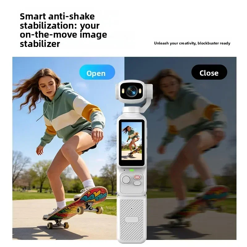 New 4K Handheld Gimbal Action  - Outdoor Lighting Japanese recension och pris