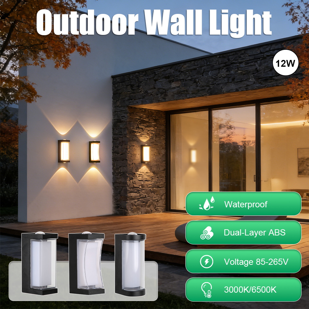 LED Wall Lamp Waterproof 85-26 - Outdoor Lighting Glass Replacement recension och pris
