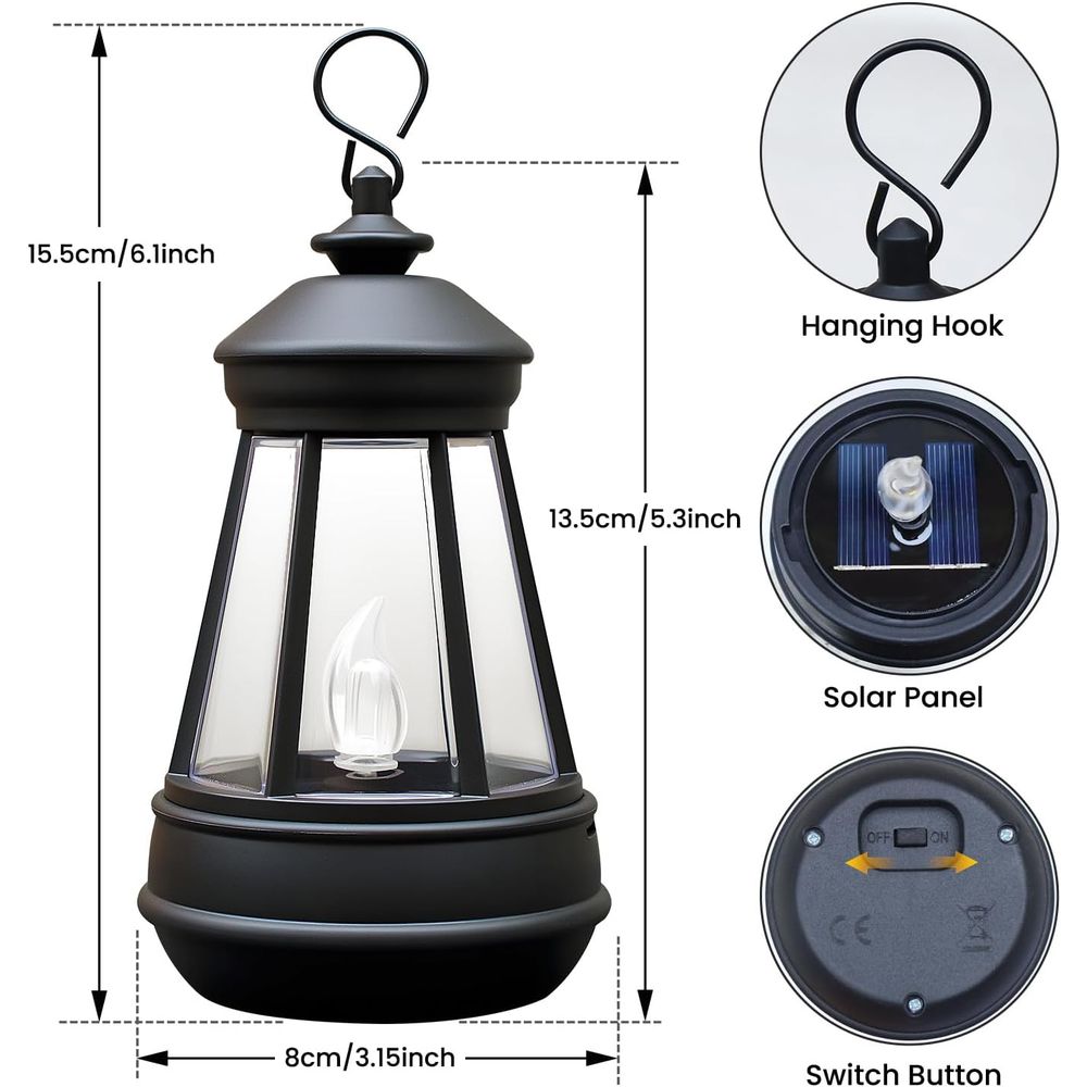 Mini Lantern Lights Replacemen - Outdoor Lighting Glass Replacement recension och pris