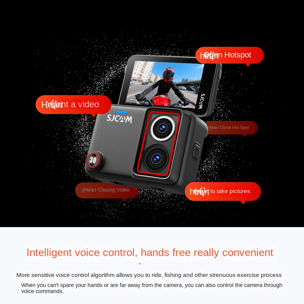 SJCAM SJ30 8K Action Camera 20 - Outdoor Lighting Japanese recension och pris