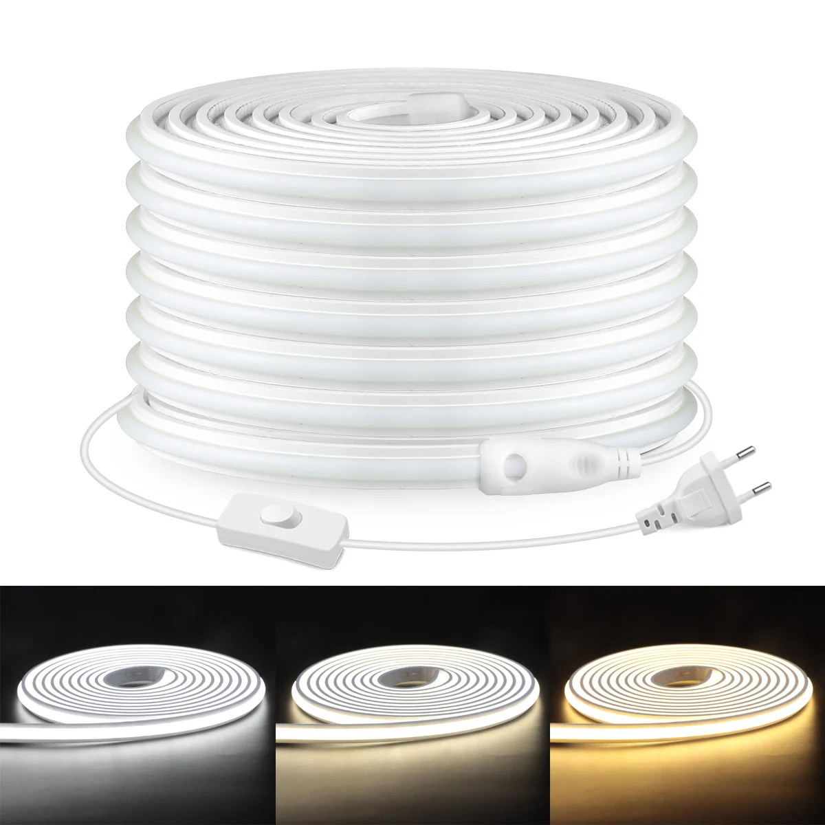 220V Real Silicone Tube Light  - Outdoor Lighting Youtube recension och pris