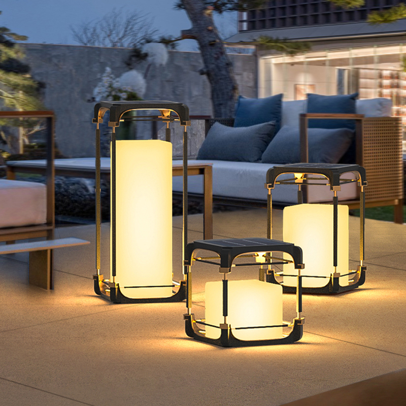 Luminous Floor Lamp Courtyard  - Outdoor Lighting For Garden recension och pris