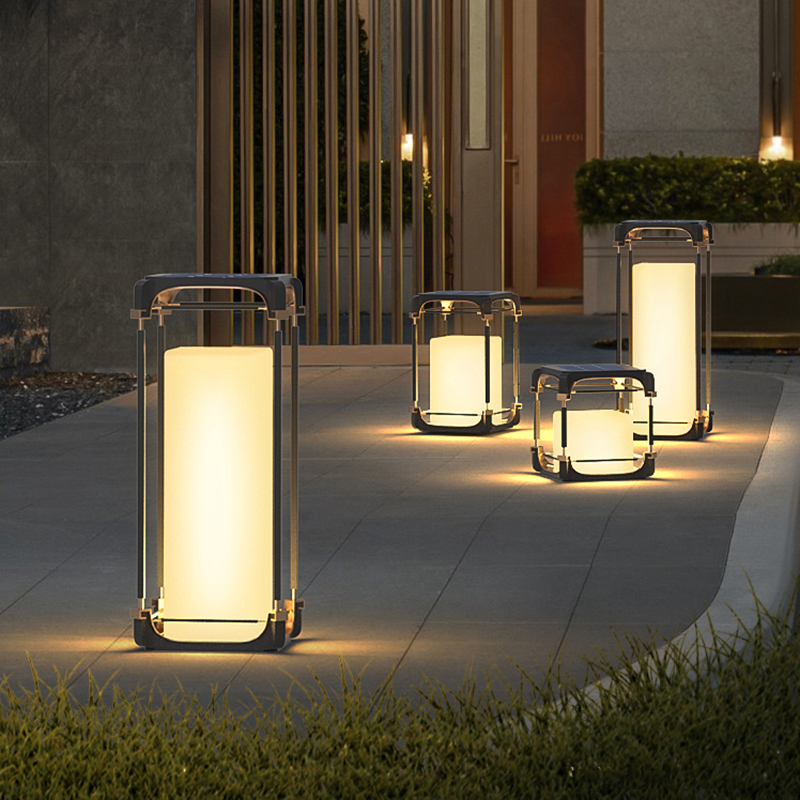 Luminous Floor Lamp Courtyard  - Outdoor Lighting For Garden recension och pris