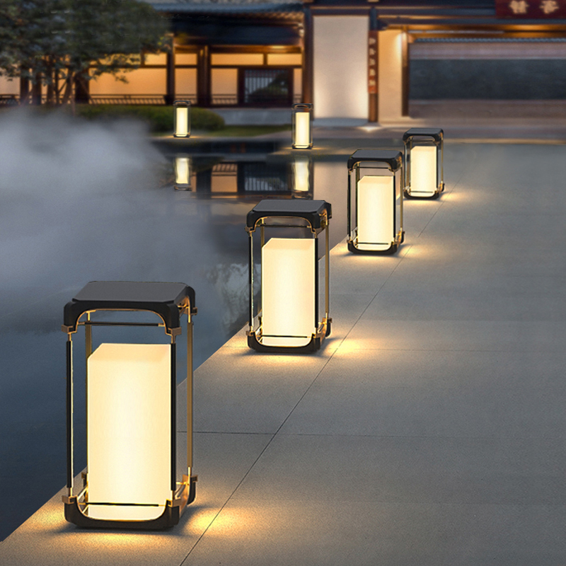 Luminous Floor Lamp Courtyard  - Outdoor Lighting For Garden recension och pris