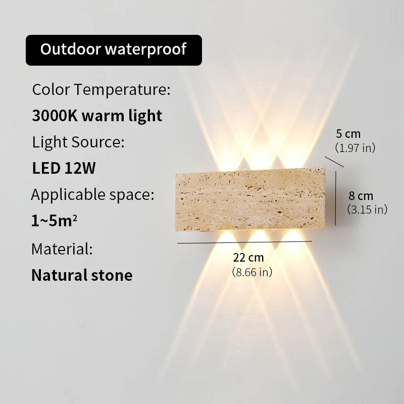 Wabi-sabi LED Wall Lamp Garden - Xl Outdoor Lighting recension och pris
