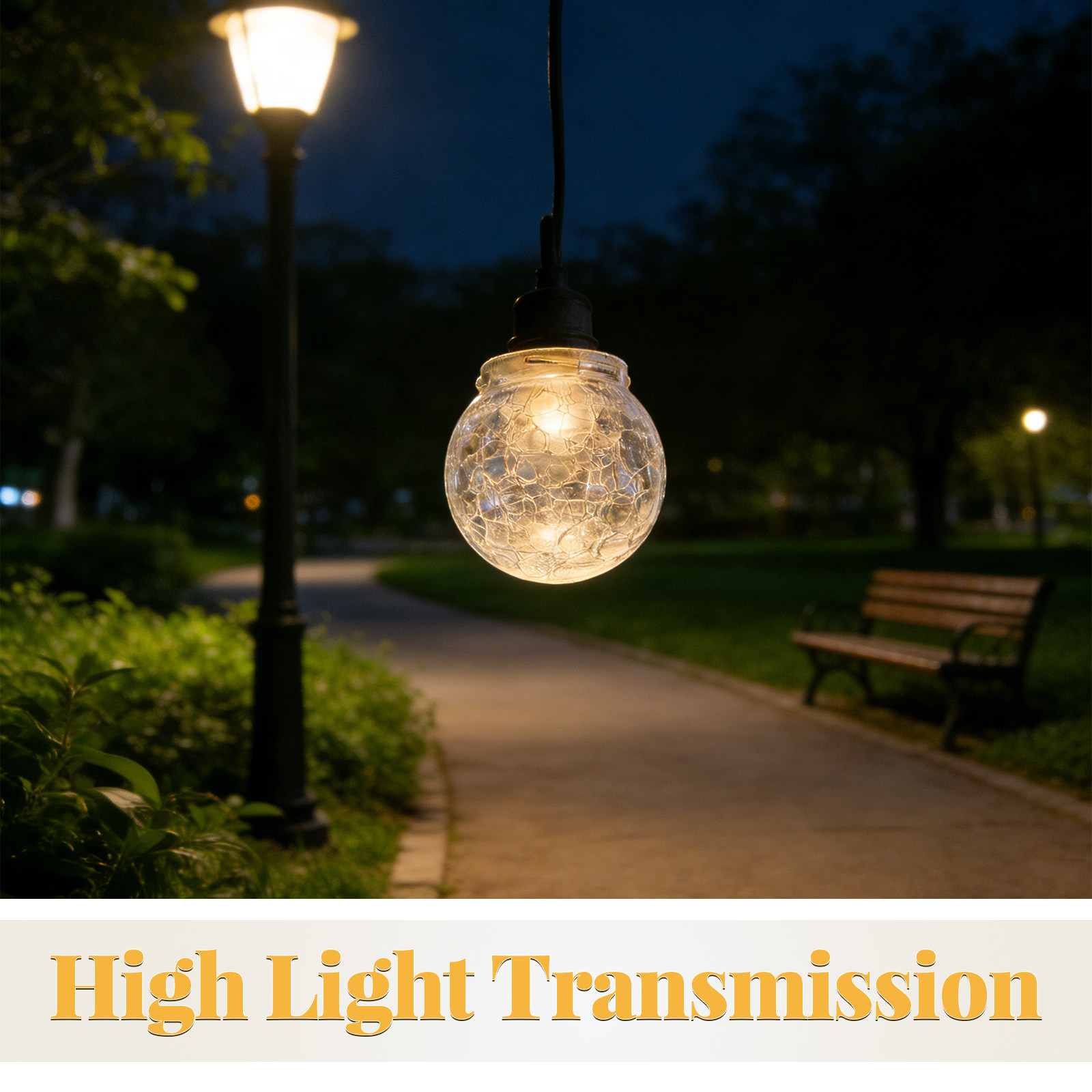 8Pcs Outdoor Glass Lamp Shades - Outdoor Lighting Glass Replacement recension och pris