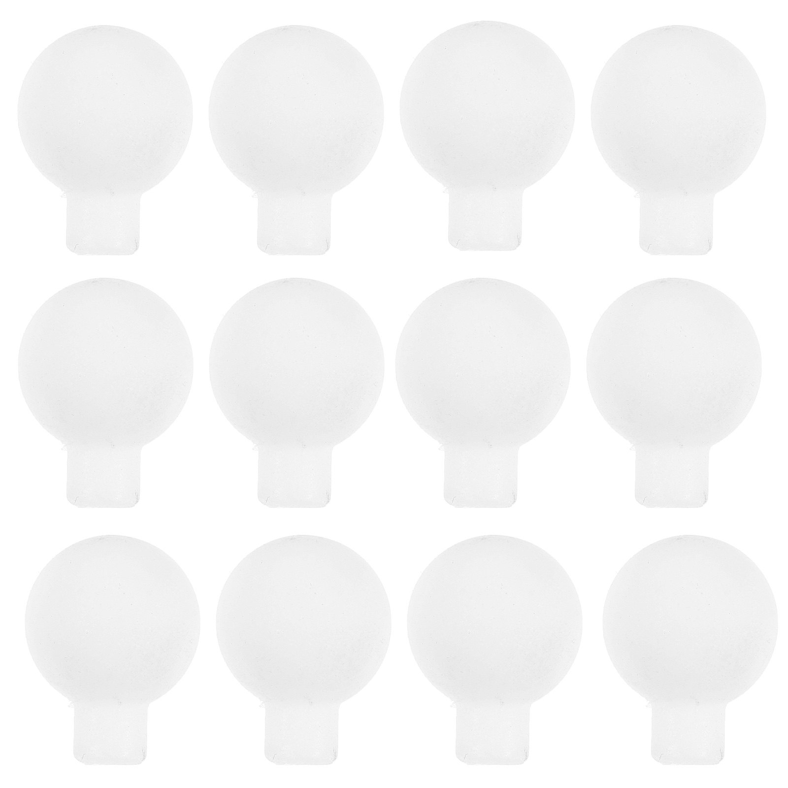 100Pcs Matte Glass Look Empty  - Outdoor Lighting Glass Replacement recension och pris