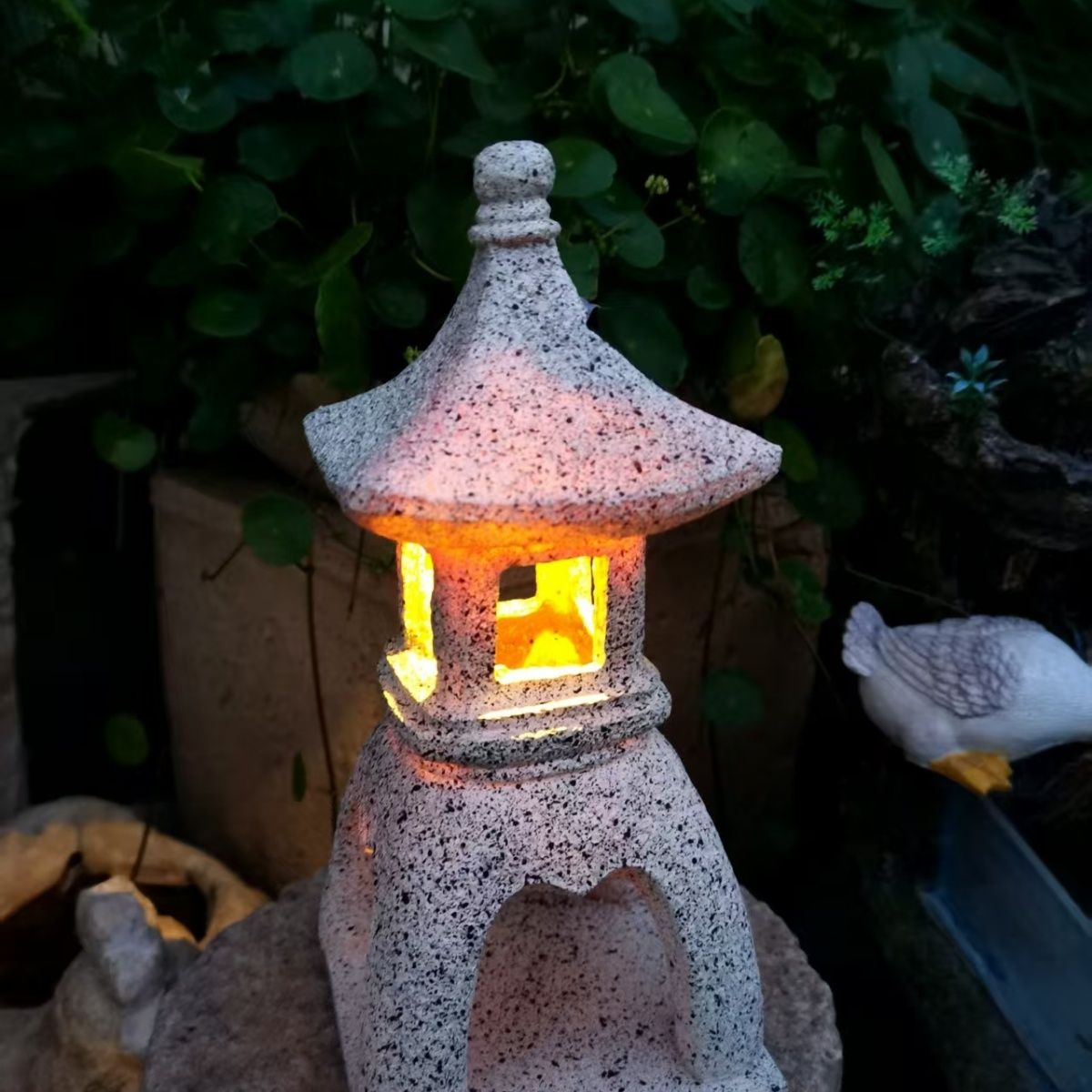 Pagoda Solar Decor Garden Ligh - Outdoor Lighting Japanese recension och pris