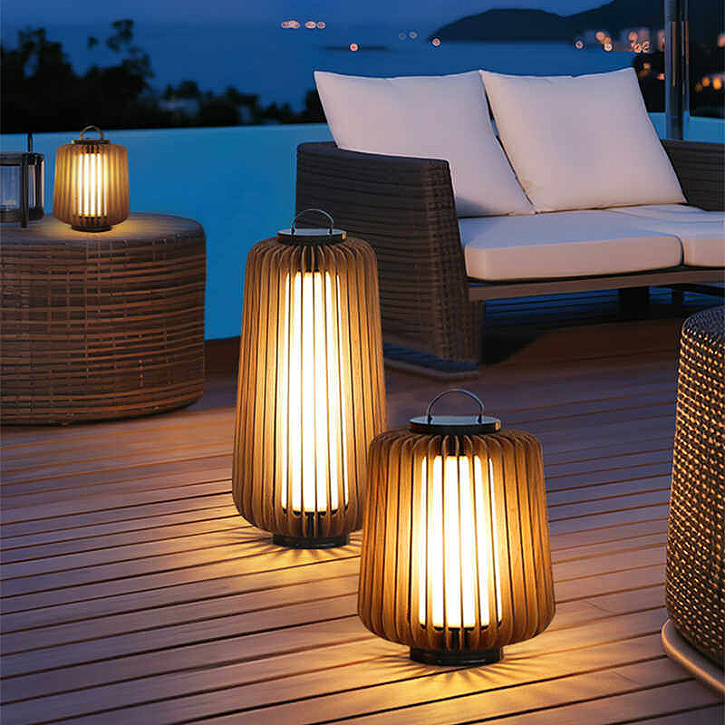 Luminous floor lamp courtyard  - Outdoor Lighting For Garden recension och pris