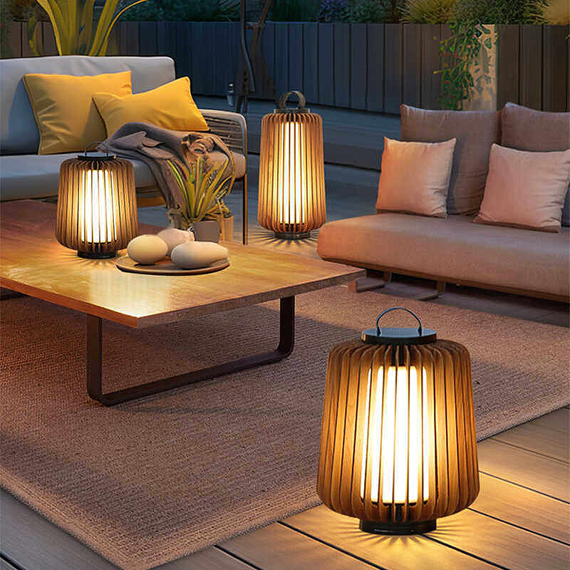 Luminous floor lamp courtyard  - Outdoor Lighting For Garden recension och pris